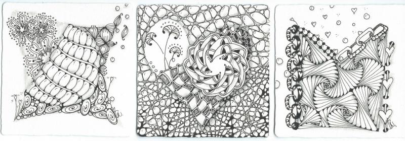 Zentangle ® - die meditative Zeichenkunst