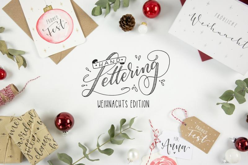 **Handlettering - Weihnachtsedition